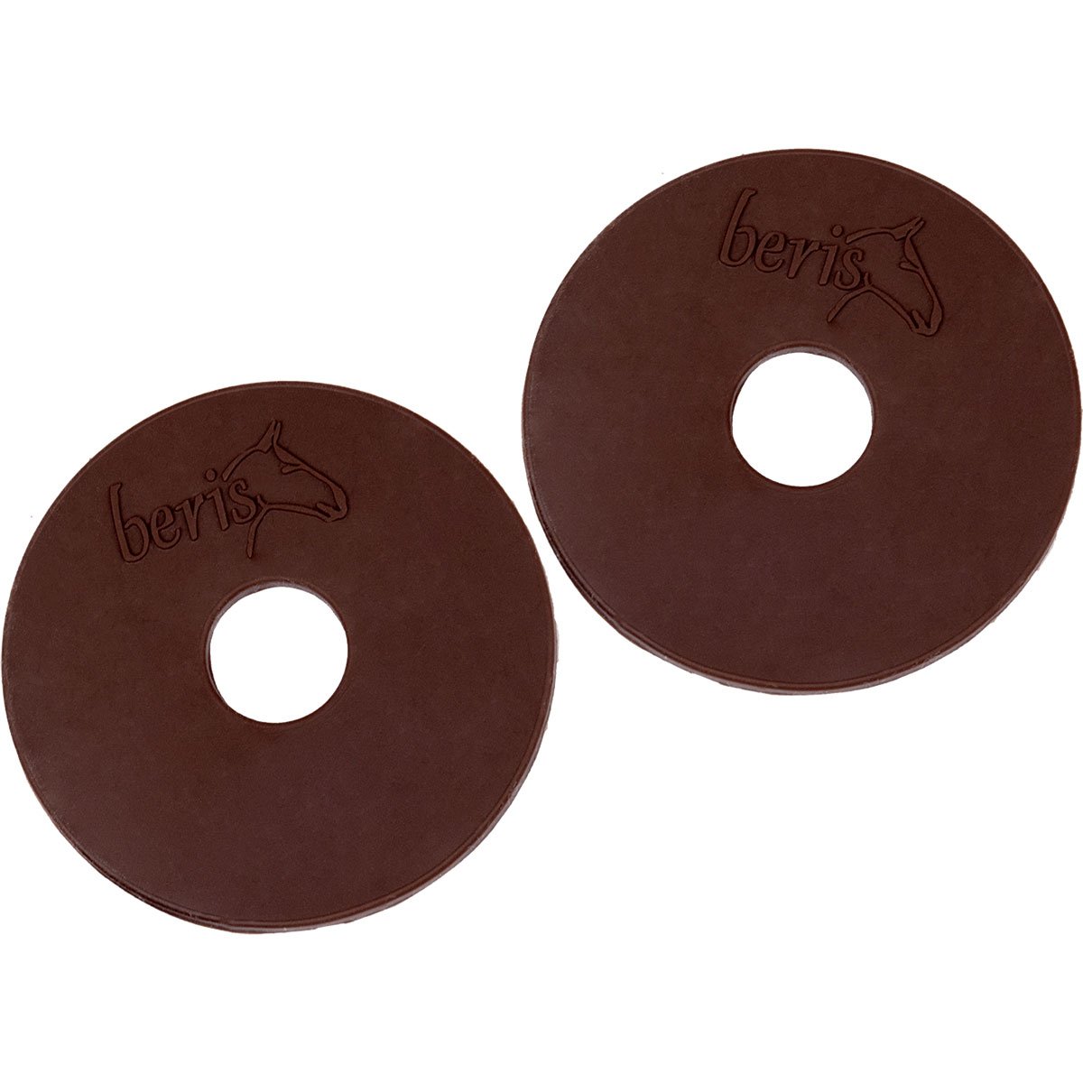 Bild von beris Gel-Gebissscheiben, 70mm, extra soft, braun
