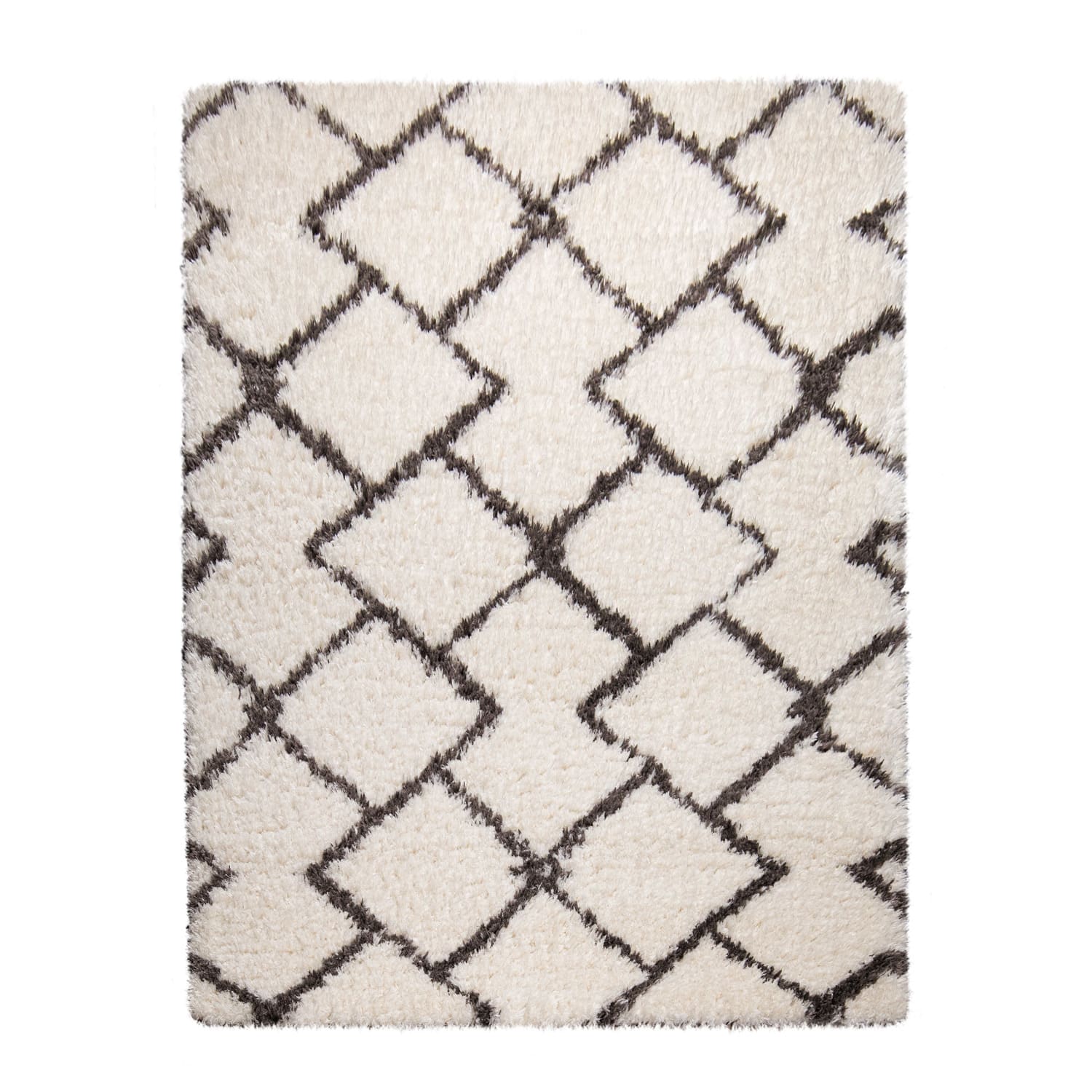 Bild von Hochflor-Teppich Mahara beige 80x150 cm