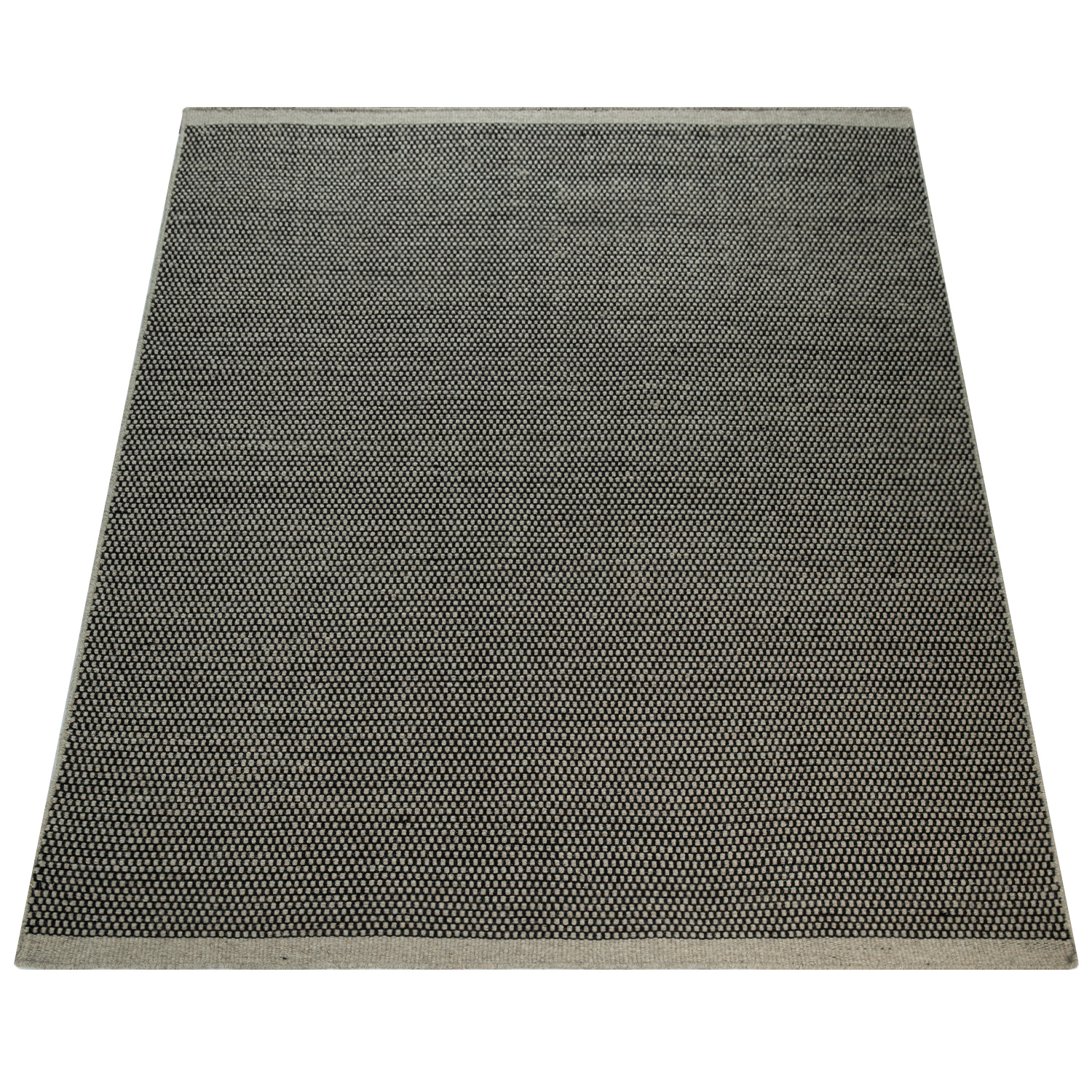 Bild von Wollteppich Karma grau 240x340 cm