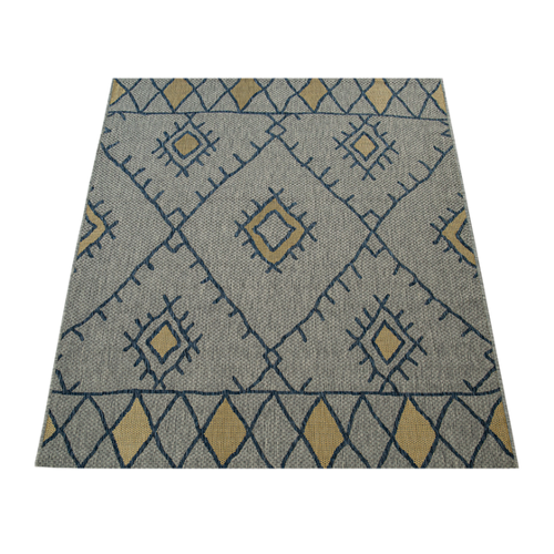 Bild von Stylischer In- & Outdoor-Teppich Ruby in Gelb