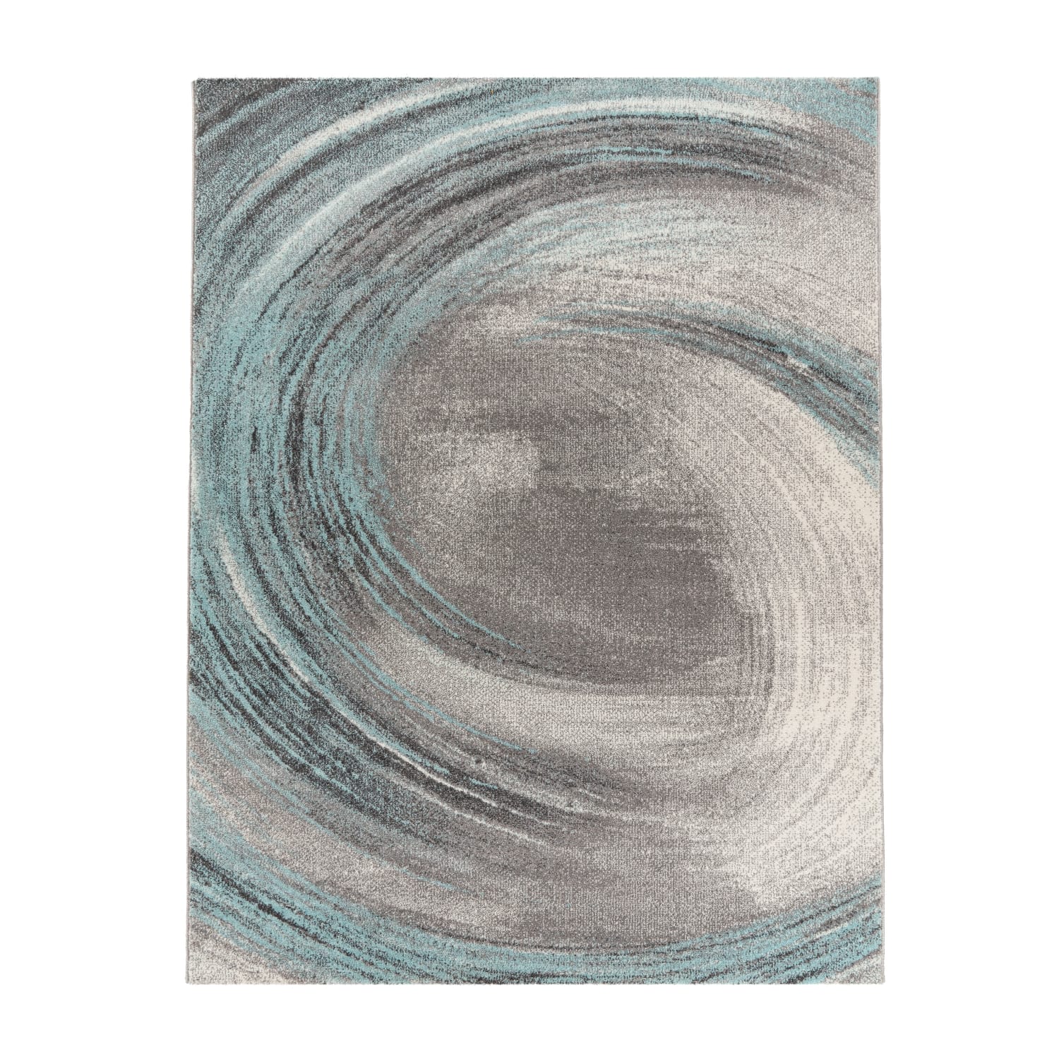 Bild von Moderner-Teppich Merano türkis 240x340 cm