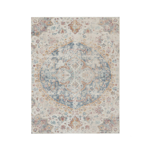 Bild von In- & Outdoor-Teppich Torino creme-blau 140x200 cm