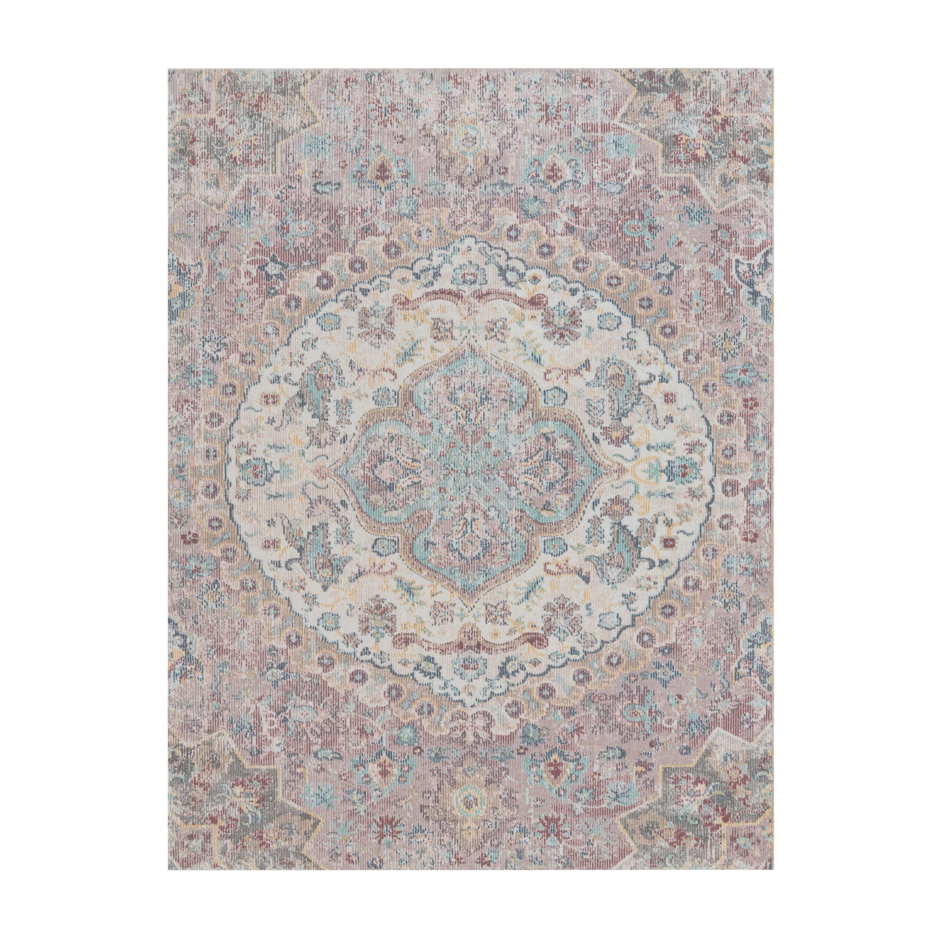 Bild von In- & Outdoor-Teppich Torino pink 80x150 cm