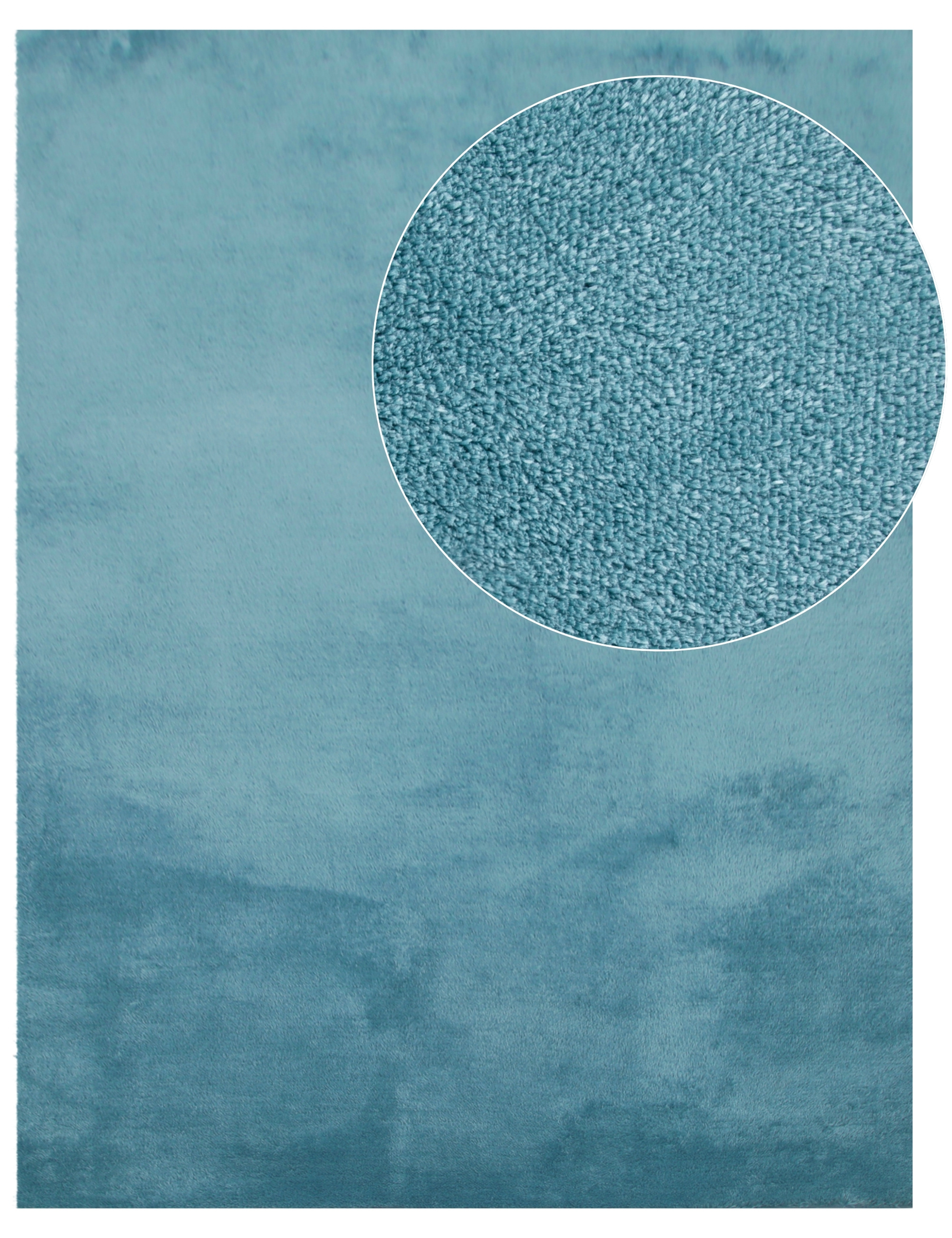 Bild von Teppich Calissa türkis 200x280 cm