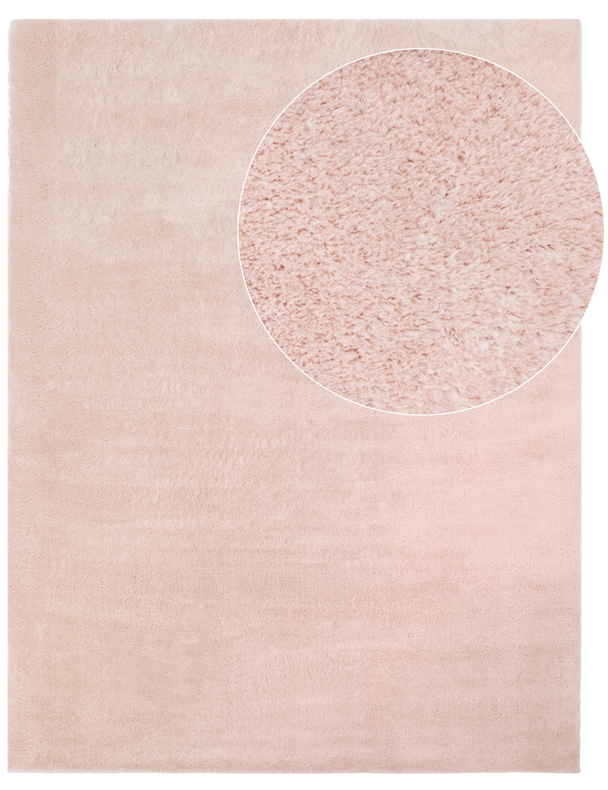 Bild von Teppich Calissa rosa 160x220 cm