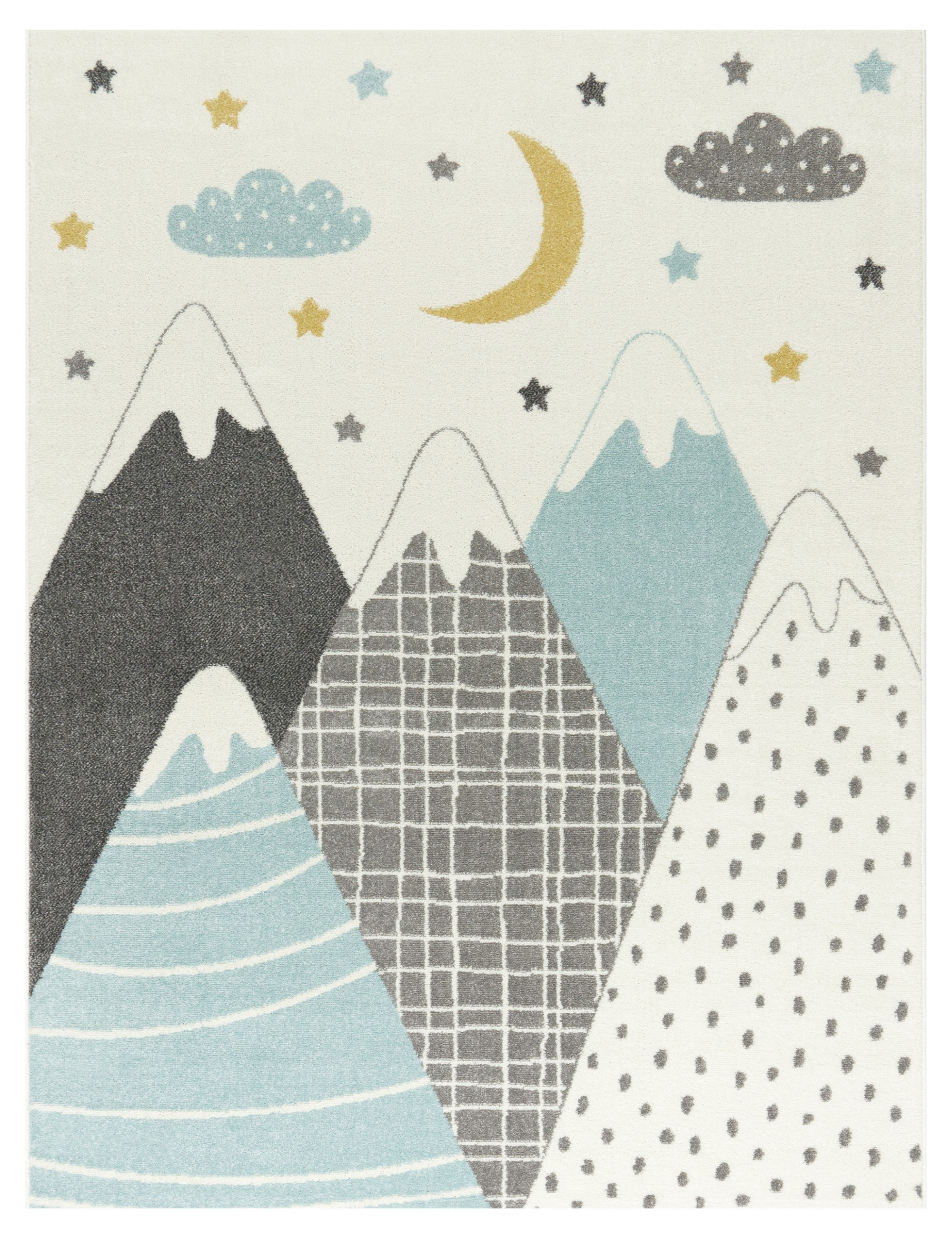 Bild von Kinderteppich Ninique blau 240x340 cm