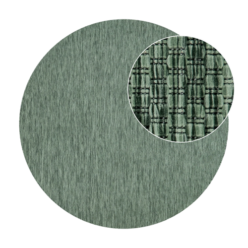 Bild von In- & Outdoor-Teppich Venezia grün 160 cm rund