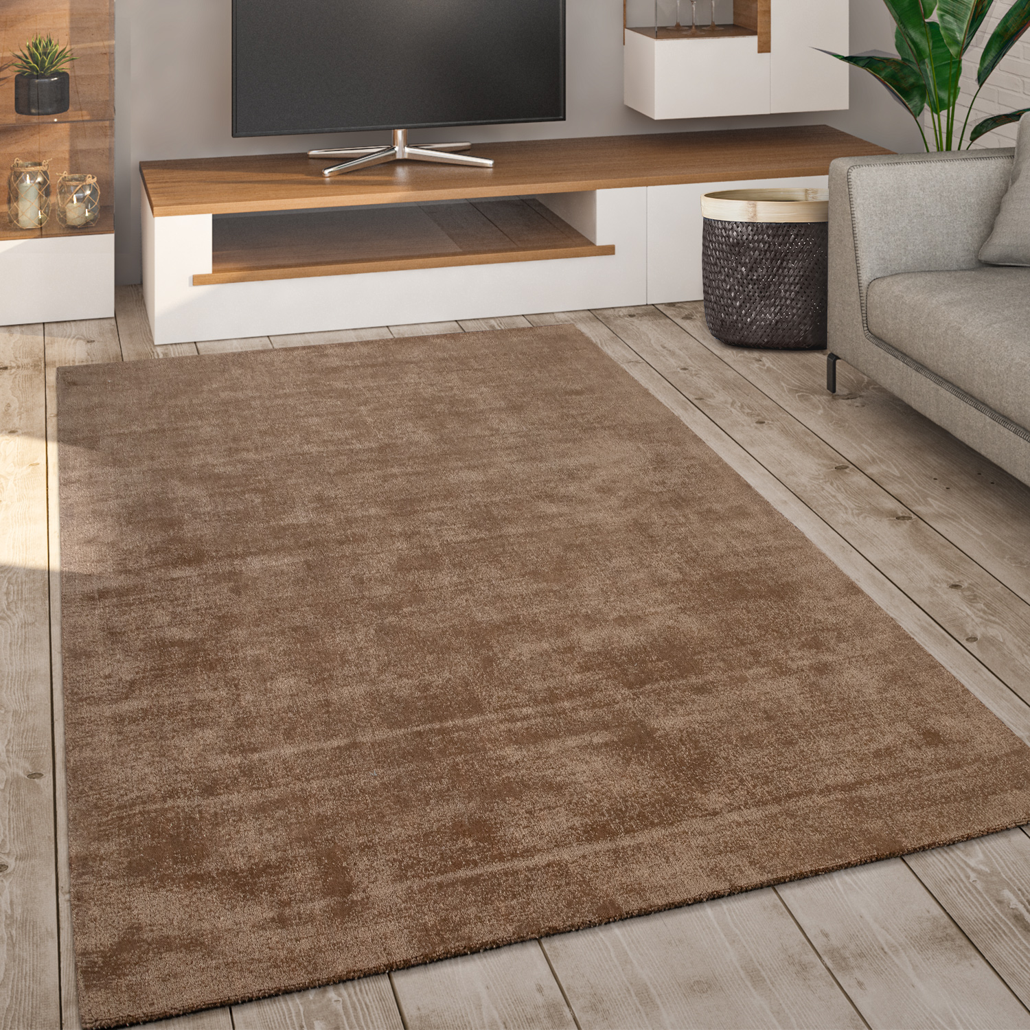 Bild von Handwebteppich Randora beige 200x300 cm