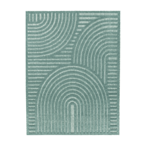Bild von In- & Outdoor-Teppich Livornia türkis 200x280 cm