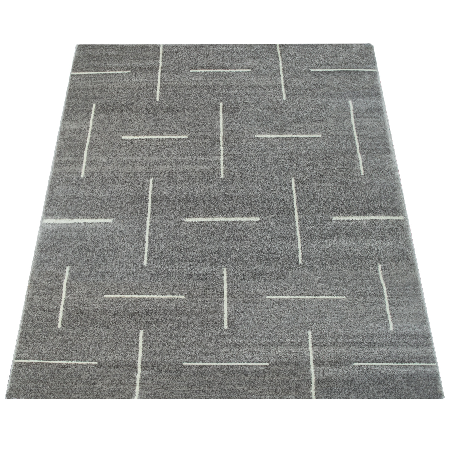 Bild von Teppich Tibet grau 80x150 cm