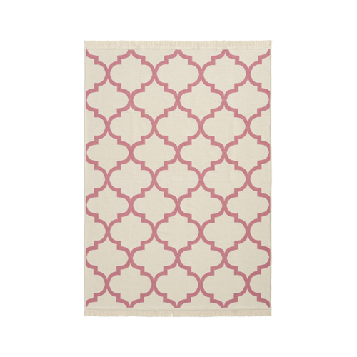 Bild von Wendbarer Teppich Skyla in Pink – 80x150 cm
