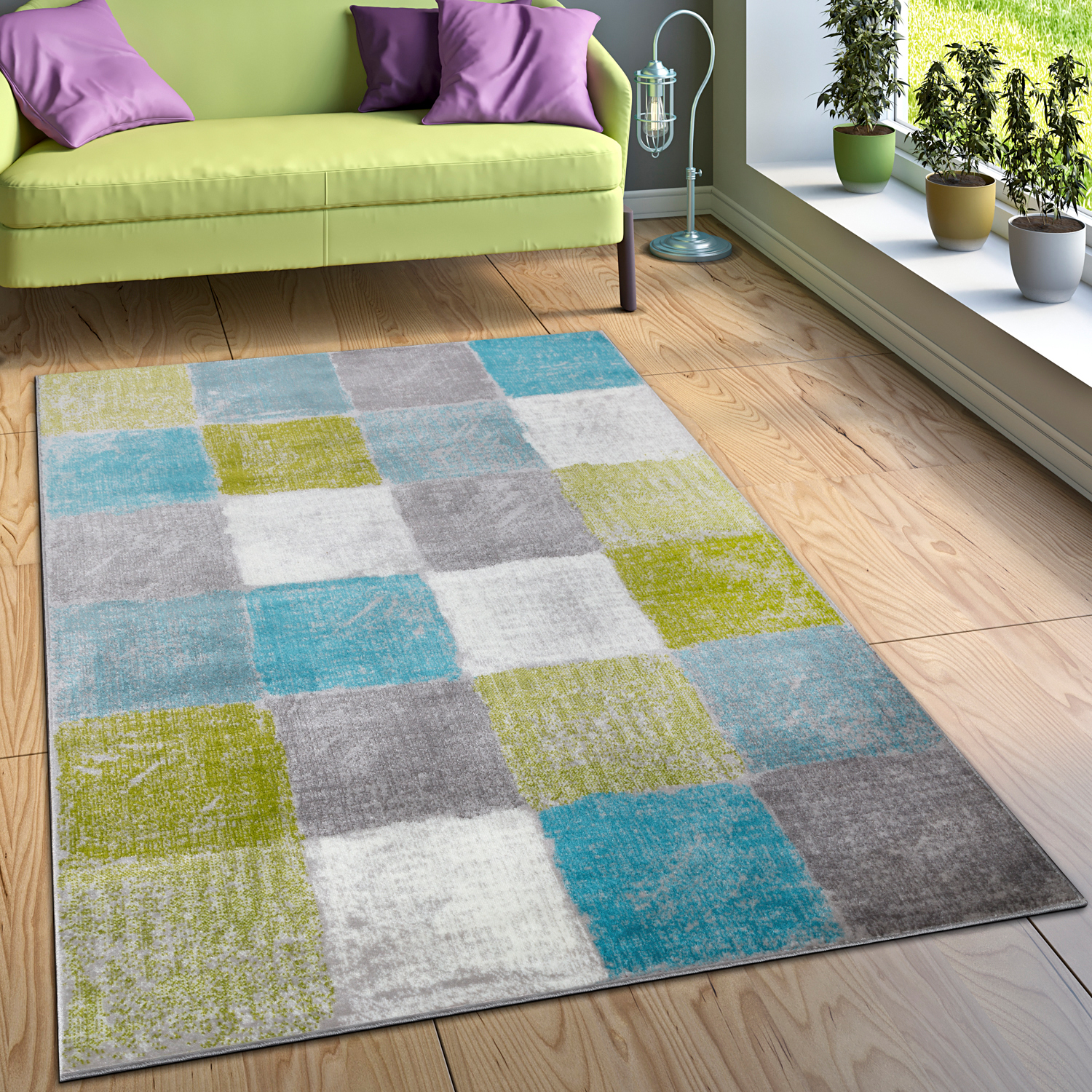 Bild von Teppich Metroplis mehrfarbig 60x100 cm