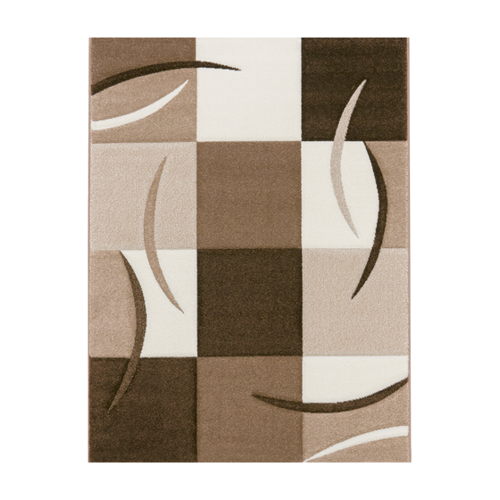 Bild von Moderner Teppich Diamora in Braun 300x400 cm