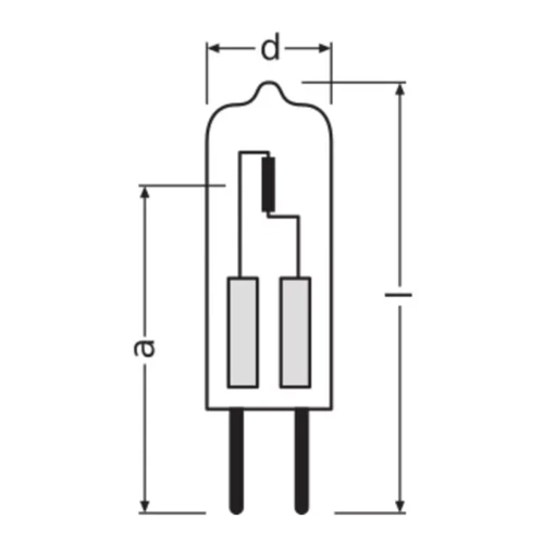 Bild von Osram HALOSTAR STARLITE 2000 10 W 6 V G4 - 4058075094192