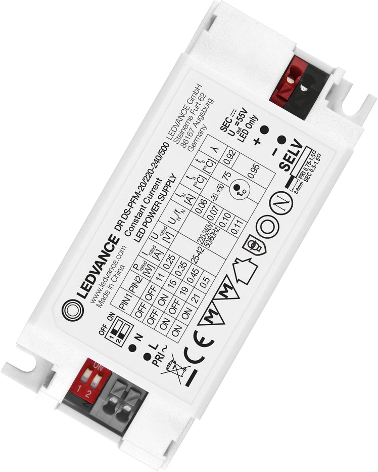 Bild von LEDVANCE LED DRIVER DIP-SWITCH PERFORMANCE -20/220-240/500
