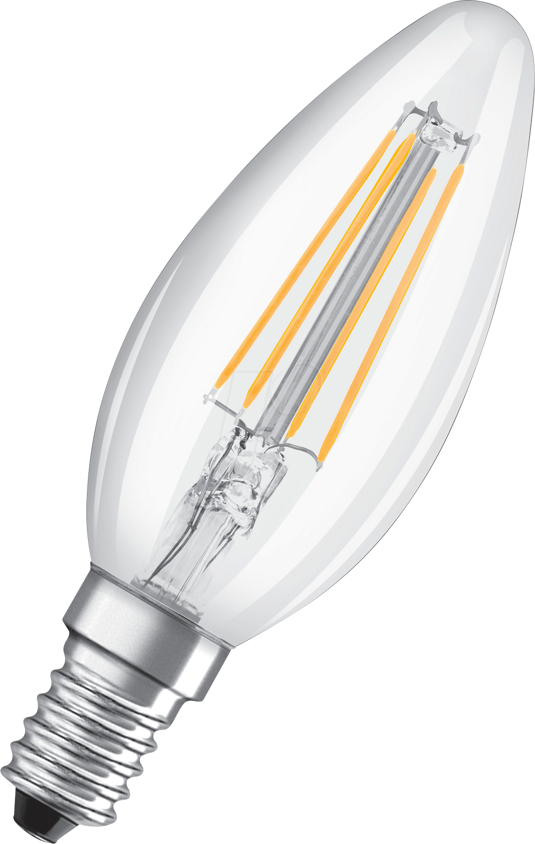 Bild von OSRAM 4058075434943 LED EEK F (A - G) E14 Kerzenform 4.8W = 40W Neutralweiß (Ø x L) 35mm x 97mm 1St.