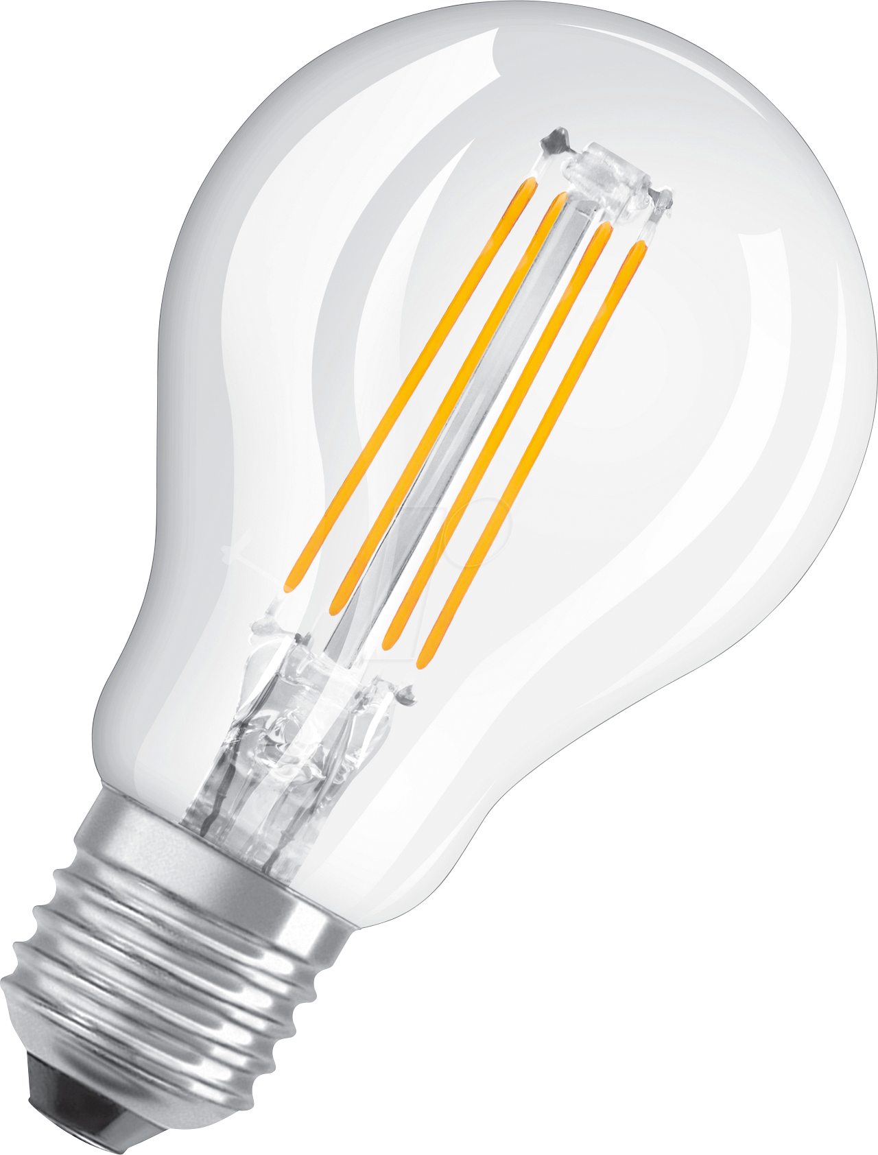 Bild von OSRAM Filament LED Lampe mit E27 Sockel, Tropfenform, Kaltweiss (4000K), 4 W, Ersatz für 40-W-Glühbirne, LED Retrofit CLASSIC P