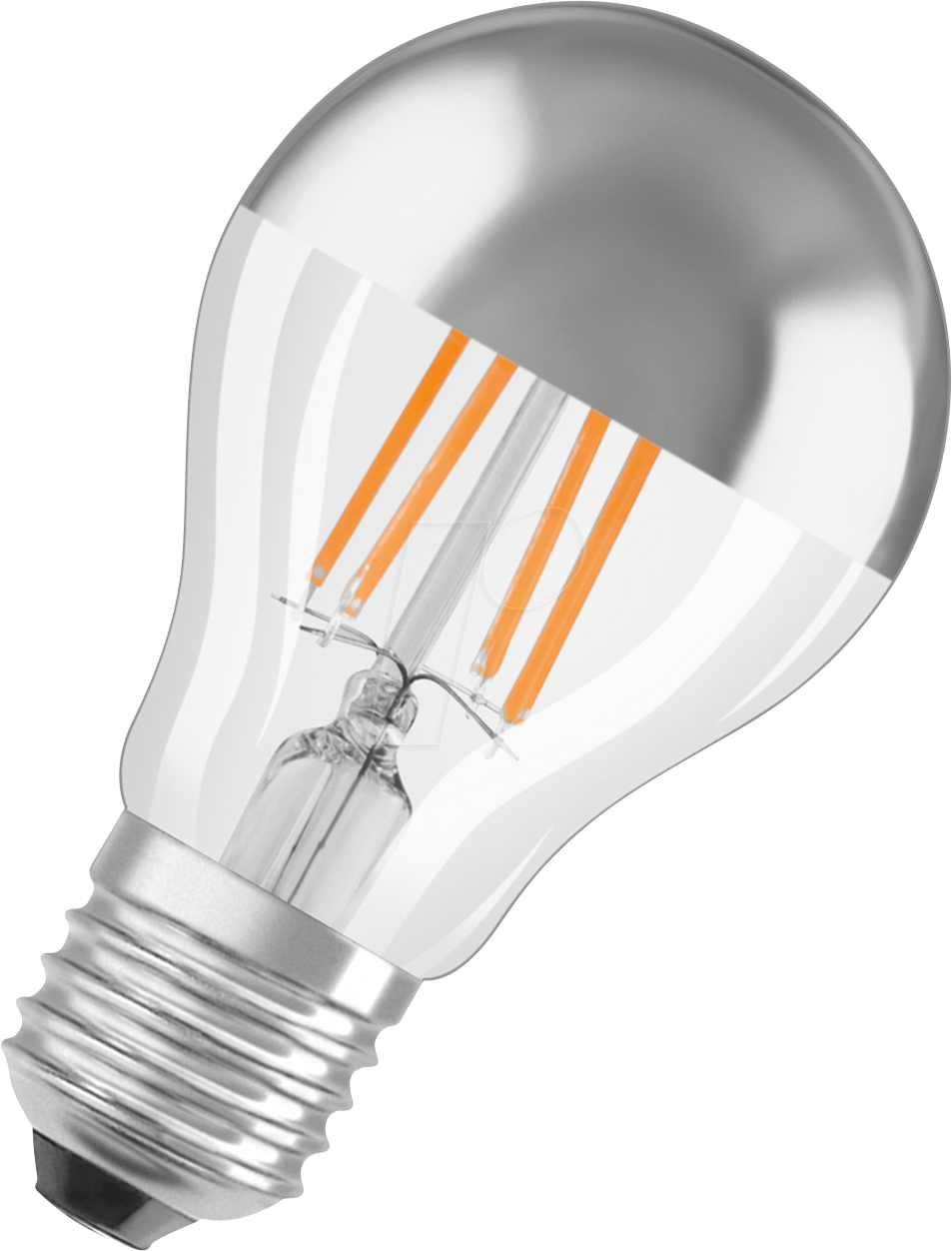 Bild von Osram OSR 075435322 - LED-Lampe STAR E27, 4 W, 380 lm, 2700 K, Filament, Spiegelkopf