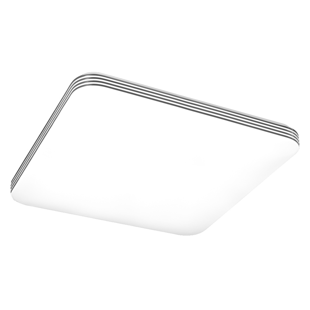 Bild von LEDVANCE LED Wand- und Deckenleuchte, quadratische Leuchte mit Bewegungsmelder für Innen, Betriebsarten per Klick änderbar, Warmweiß (3000K), 530mm x 530mm, ORBIS SQUARE CLICK SENSOR, Standard-version