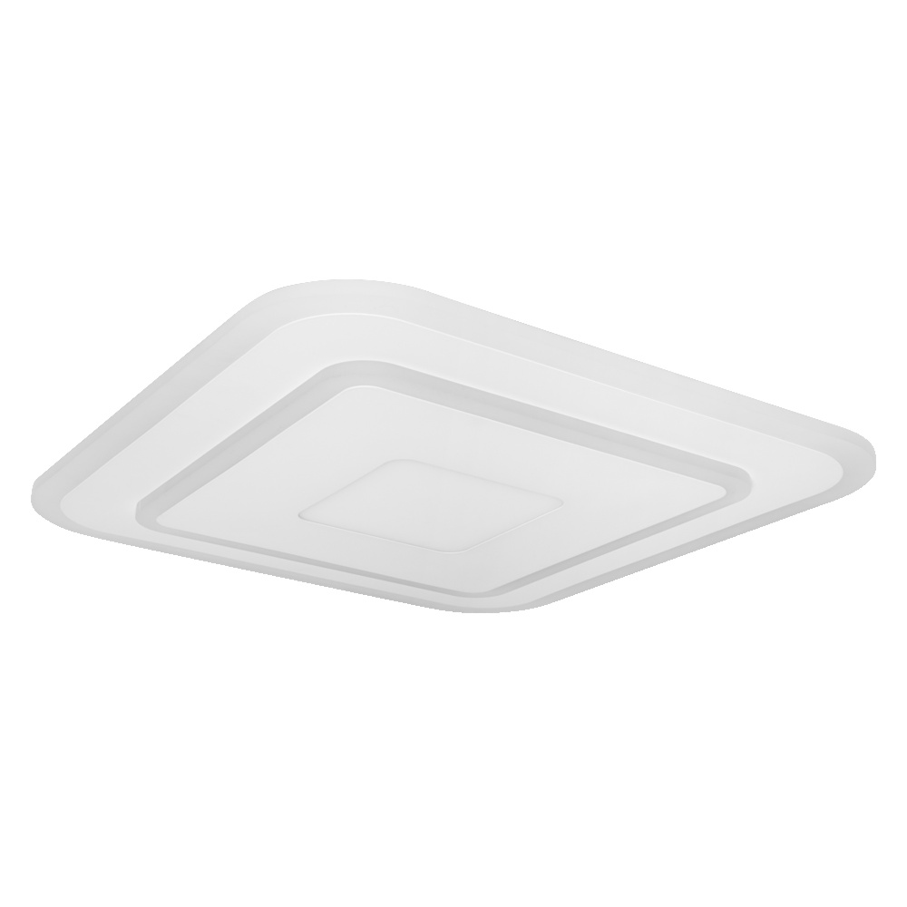 Bild von LEDVANCE ORBIS Saddie SMART+ WiFi Leuchte 50x50cm, dimmbare LED Deckenleuchte für den Innenbereich, 32W, Farbtemperatur von 2700-6500K, 3400 Lumen, 2 LED RGB Modul, Panel Design, weiß