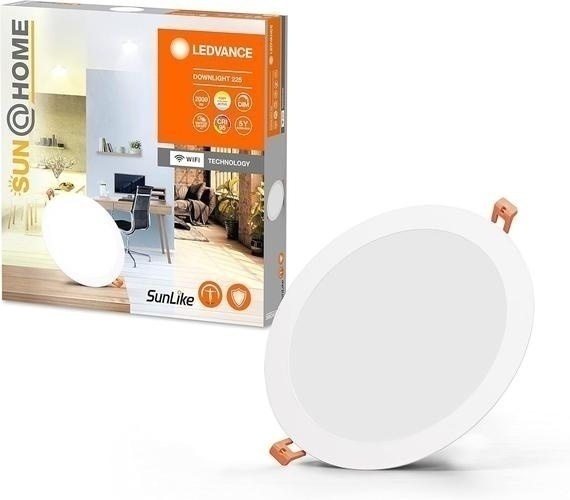 Bild von Ledvance Sun@Home SMART+ Downlight Slim 225mm LED-Einbauleuchte Warm- und Kaltweiß - weiß