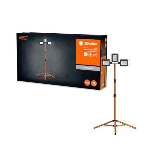 Bild von LEDVANCE LED-Baustrahler Tripod, 3x40W, 3280lm, 4000K