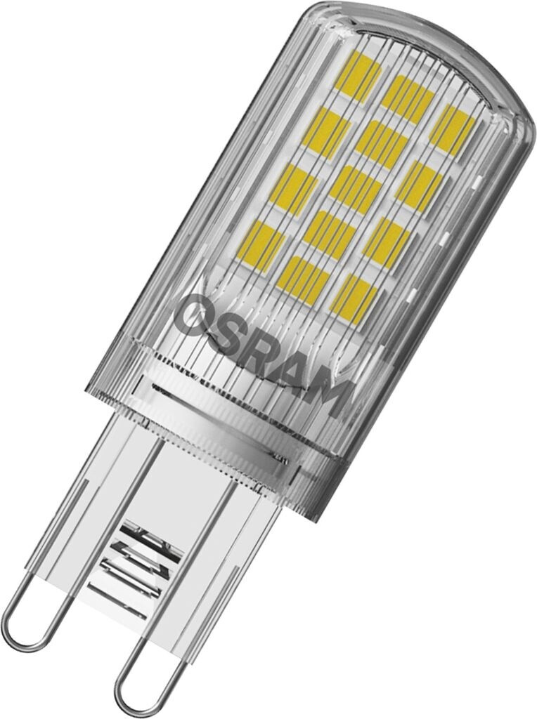 Bild von OSRAM Star PIN LED-Lampe für G9-Sockel, klares Glas ,Warmweiß (2700K), 470 Lumen, Ersatz für herkömmliche 40W-Ersatz, Leuchtmittel, nicht dimmbar, 5-er Pack