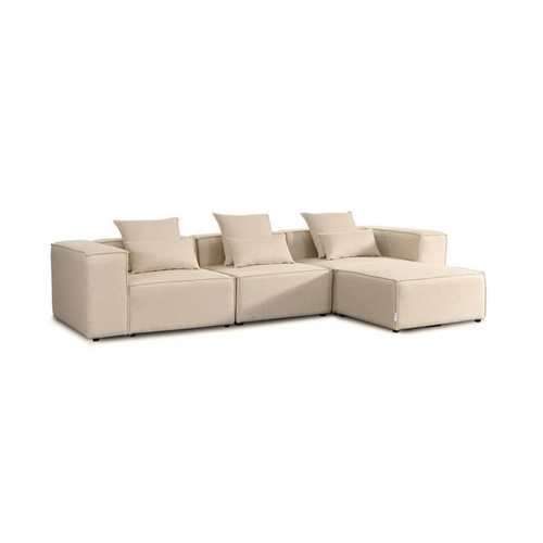 Bild von HOME DELUXE Ecksofa Modulares Sofa FINO - L