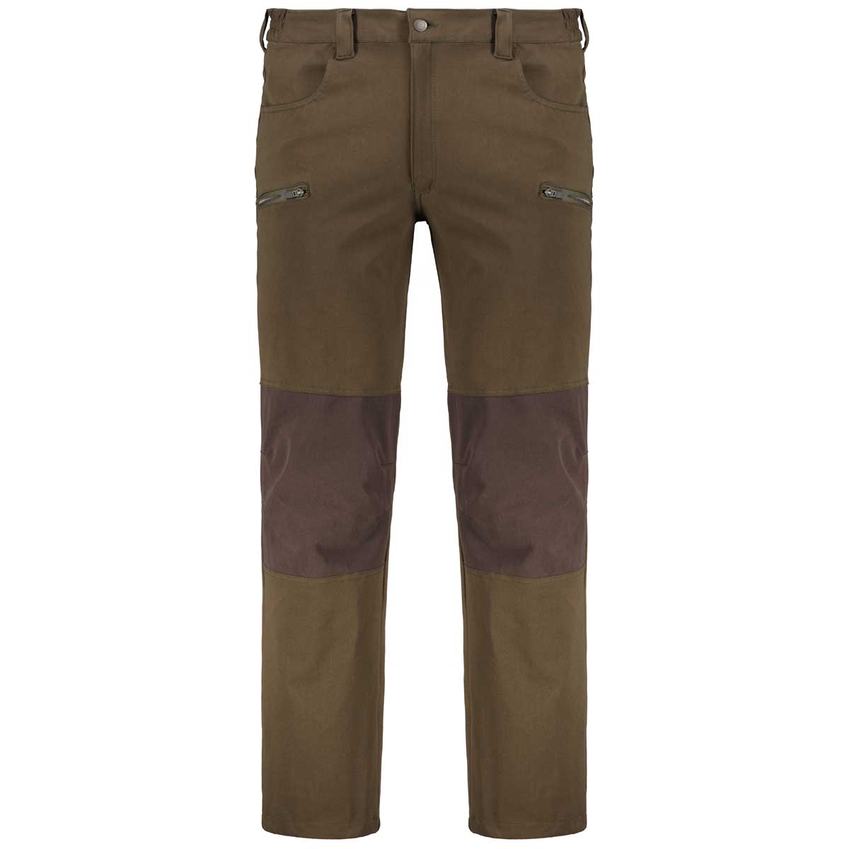 Bild von Hubertus Trekkinghose mit 4-Wege-Stretch Farbe braun Größe: 31
