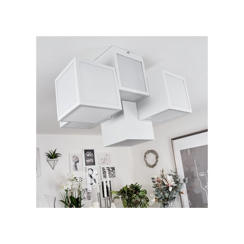Bild von Hofstein Deckenleuchte »Ceggia« – moderne Deckenlampe aus Metall/Kunststoff