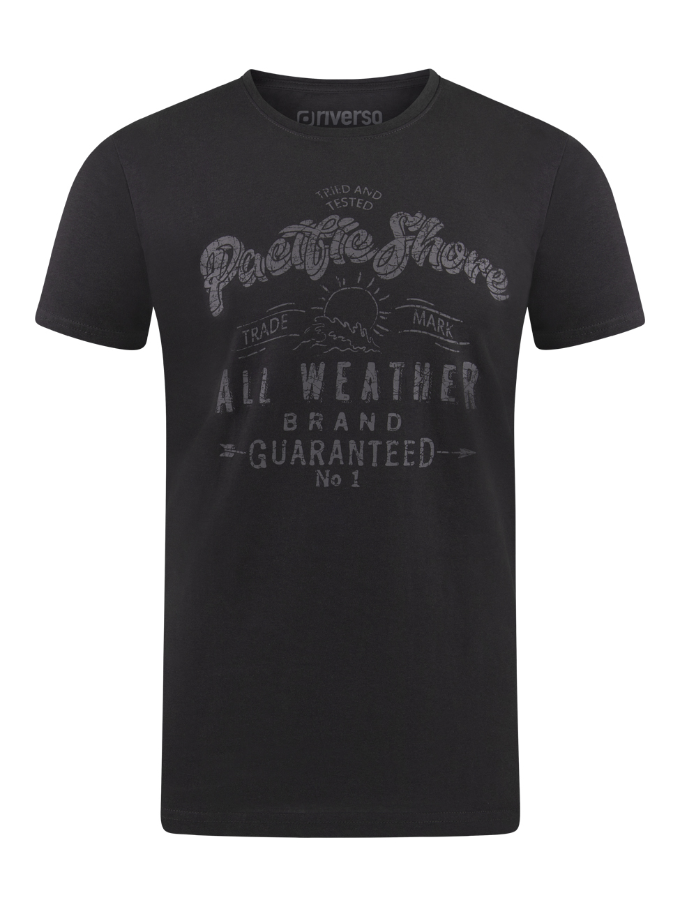 Bild von riverso Tshirt Herren Baumwolle Regular Fit RIVLeon