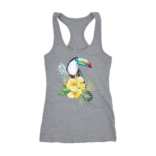 Bild von Neverless Damen Tanktop - Tucan Ananas Tropical Summer Jungle Paradise