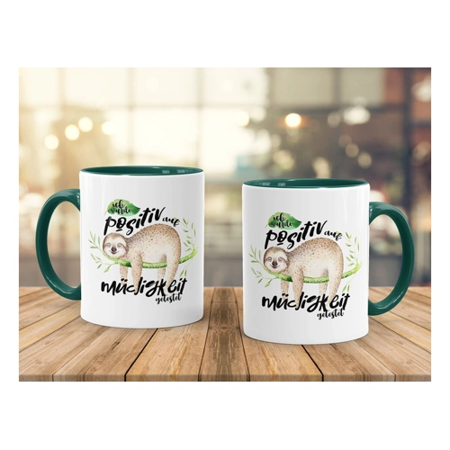 Bild von MoonWorks Kaffeetasse mit Faultier - Ein lustiger Begleiter für den Morgen