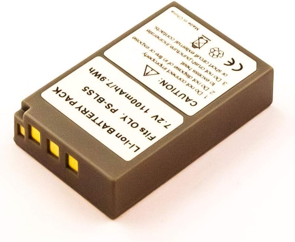 Bild von Akkuversum Akku kompatibel mit Olympus BLS-50, Camcorder/Digitalkamera Li-Ion Batterie