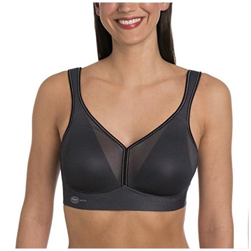 Bild von Anita Air Control Padded Sport-BH Damen Sport BH (Anthrazit 90B BH) Laufbekleidung