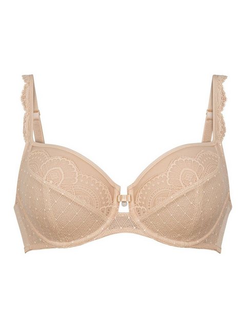 Bild von ROSA FAIA Selma Bügel-BH, Spitzen-Details, stützend, für Damen, schwarz, 70B