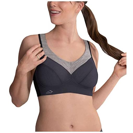 Bild von Anita Pan Alp Wool Bra Damen Sport BH (Anthrazit 85A BH) Sport-BHs