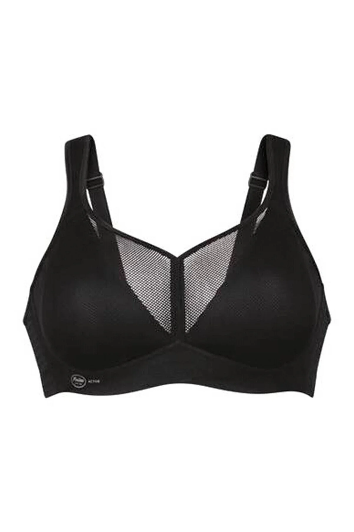 Bild von Anita Active Damen Sport-BH - Air Control, Cup-Größe F, Bustier, extra leicht, atmungsaktiv Schwarz 80F