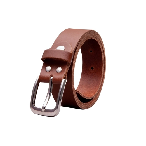 Bild von Eleganter Ledergürtel von CologneBelt – OM317-SL-Hellbraun