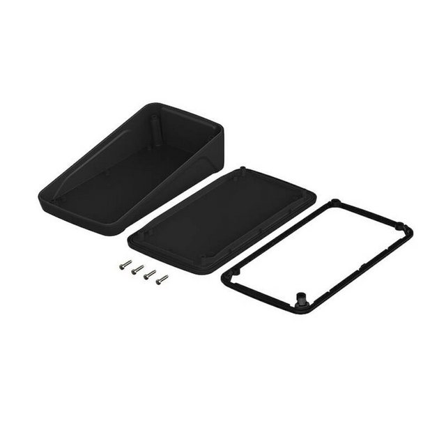 Bild von Bopla Pult-Gehäuse 200 x 105 x 53.6 ABS Schwarz (RAL 9005) BOP 900 PH-9005 1 St. (BOP 900 PH-9005)