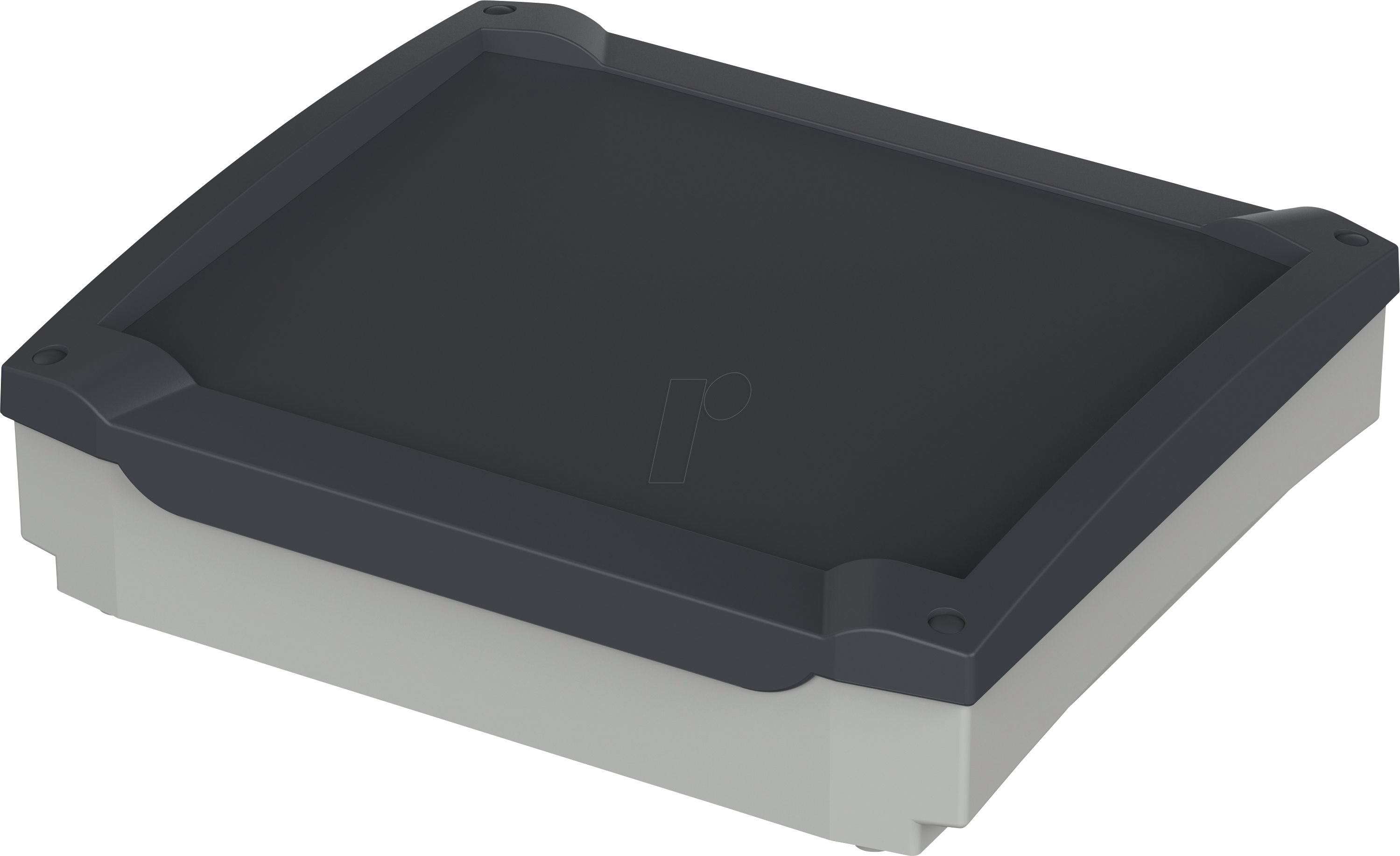 Bild von Bopla BCD 200 F Wand-Gehäuse 229 x 203 x 59 ABS Graphitgrau (RAL 7024), Lichtgrau (RAL 7035) 1St.