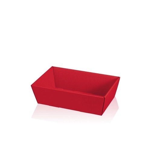 Bild von KK Verpackungen Geschenkbox – Praktischer Geschenkkorb in Rot