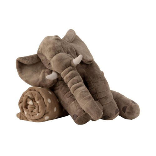 Bild von CreaDesign Kuscheltier Elefant Decke Plüschtier Stofftier