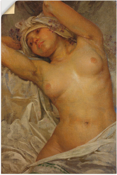 Bild von Artland Wandbild »Mädchenakt. 1922.«, Frau, (1 St.), als Leinwandbild, Poster, Wandaufkleber in verschied. Größen