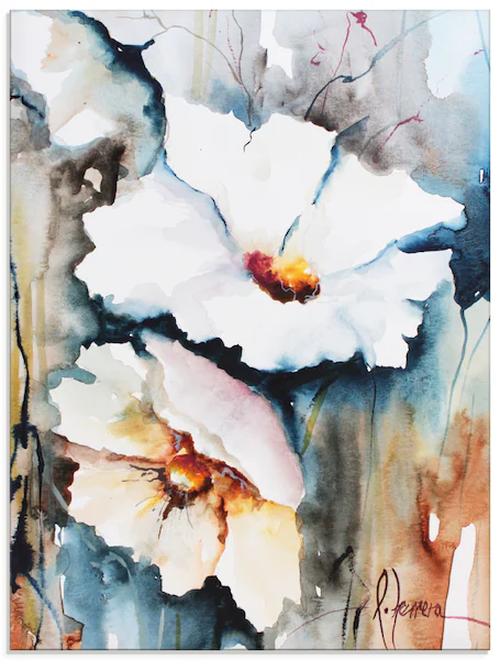 Bild von Artland Glasbild »Aquasblüten II«, Blumen, (1 St.), in verschiedenen Größen