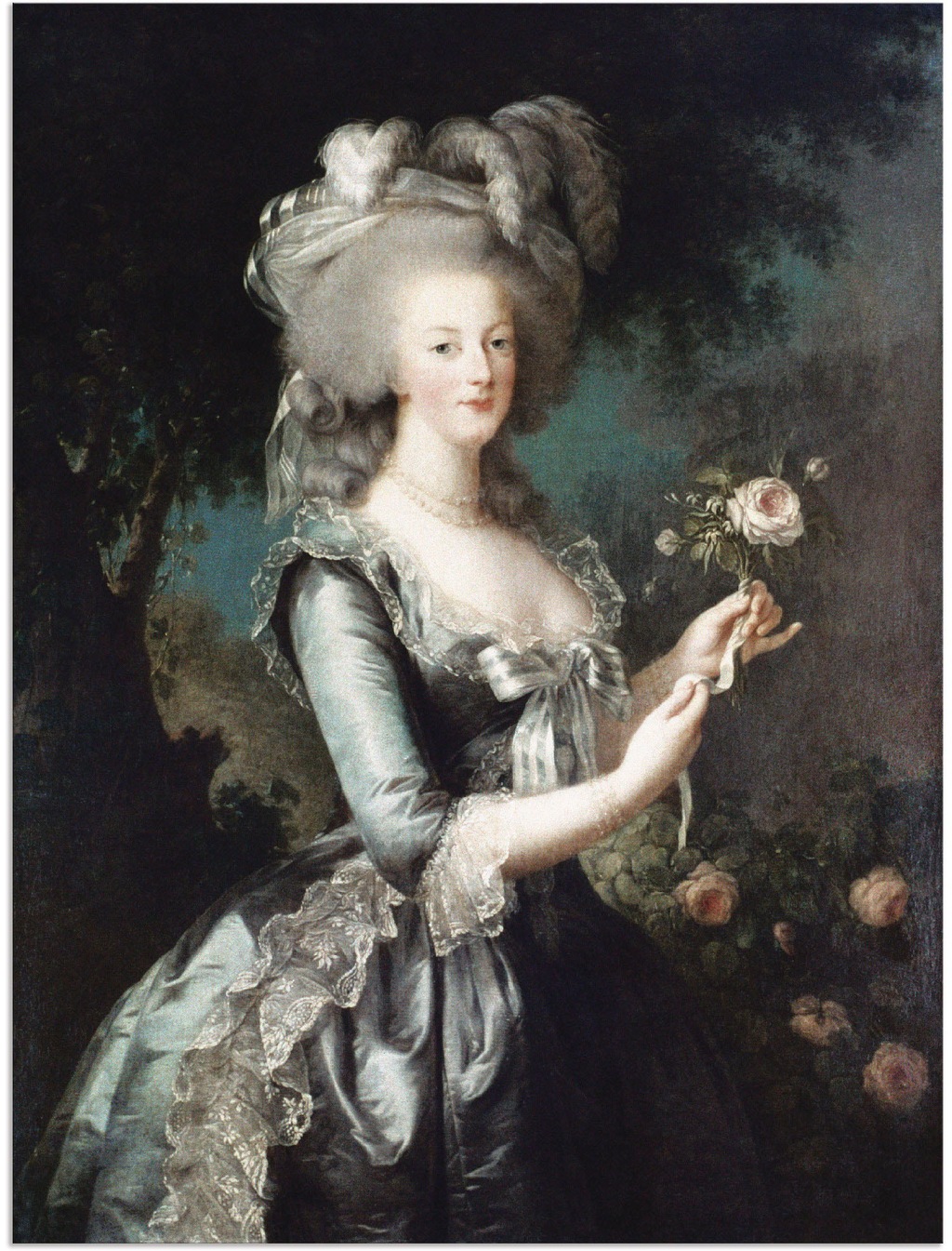 Bild von Artland Wandbild "Marie Antoinette, 1783", Menschen, (1 St.), als Alubild, Outdoorbild, Leinwandbild, Poster in verschied. Größen