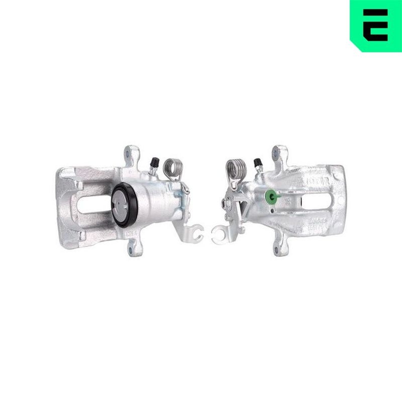 Bild von OPTIMAL BC-1144R Bremssattel Bremszange Grauguss Hinterachse rechts mit Zubehör ohne Halterahmen VOLVO: V40 Estate