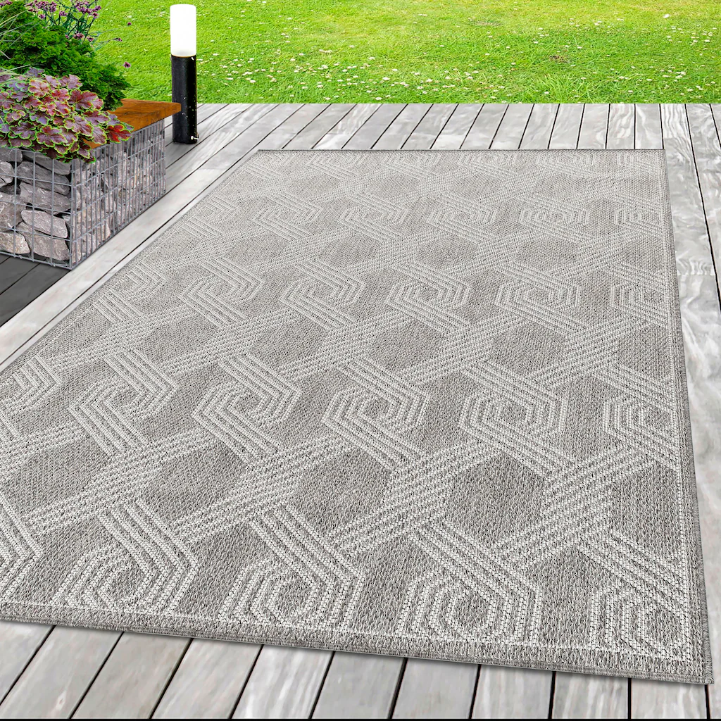 Bild von Ayyildiz Teppiche Teppich "ARUBA 4904", rechteckig, 6 mm Höhe, Pflegeleicht, Modern, In- und Outdoor geeignet