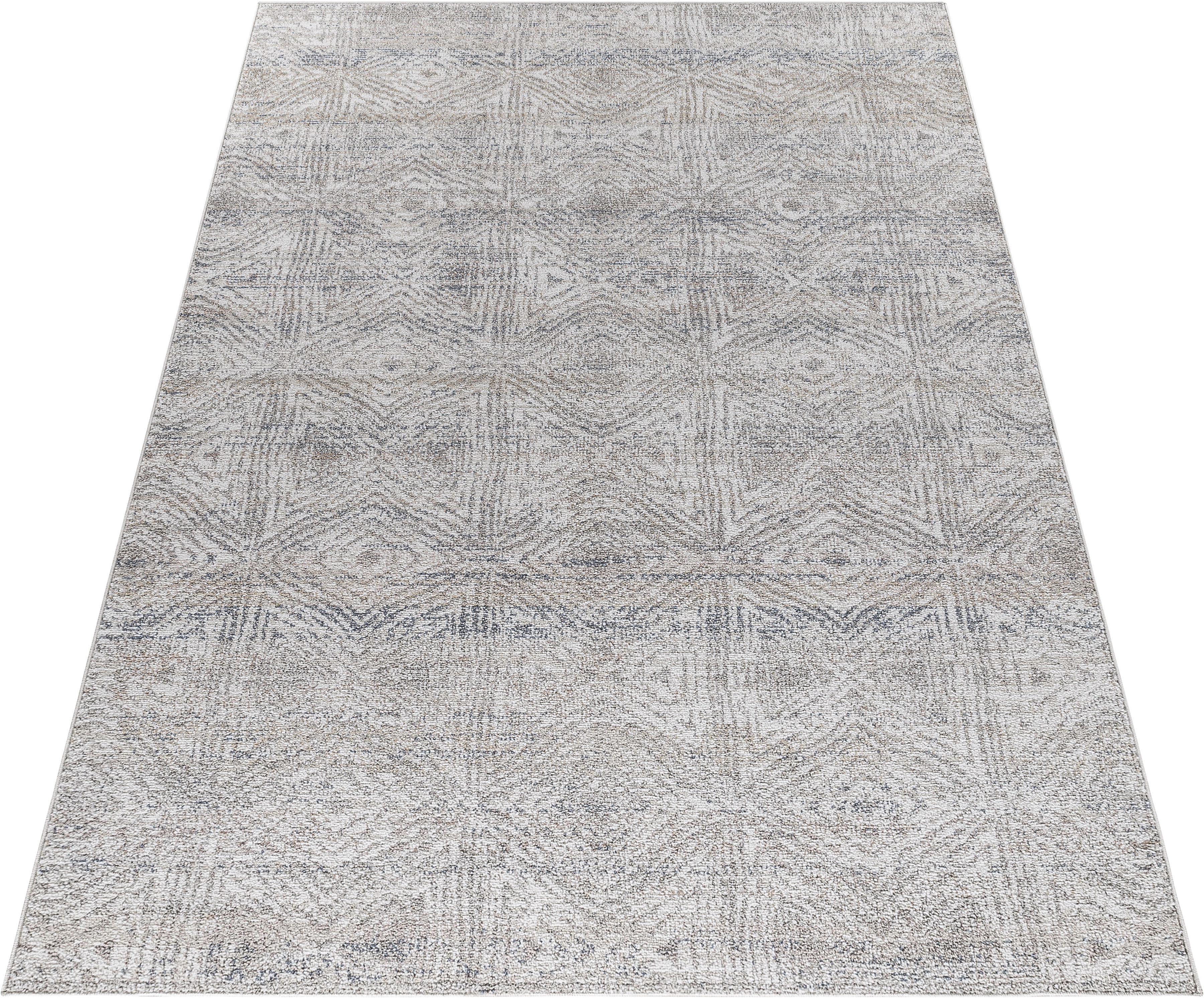 Bild von Timbers Teppich »Camano«, rechteckig, 11 mm Höhe, Vintage, Kurzflorteppich, Kurzflor, Weich, Pflegeleicht, Elegant