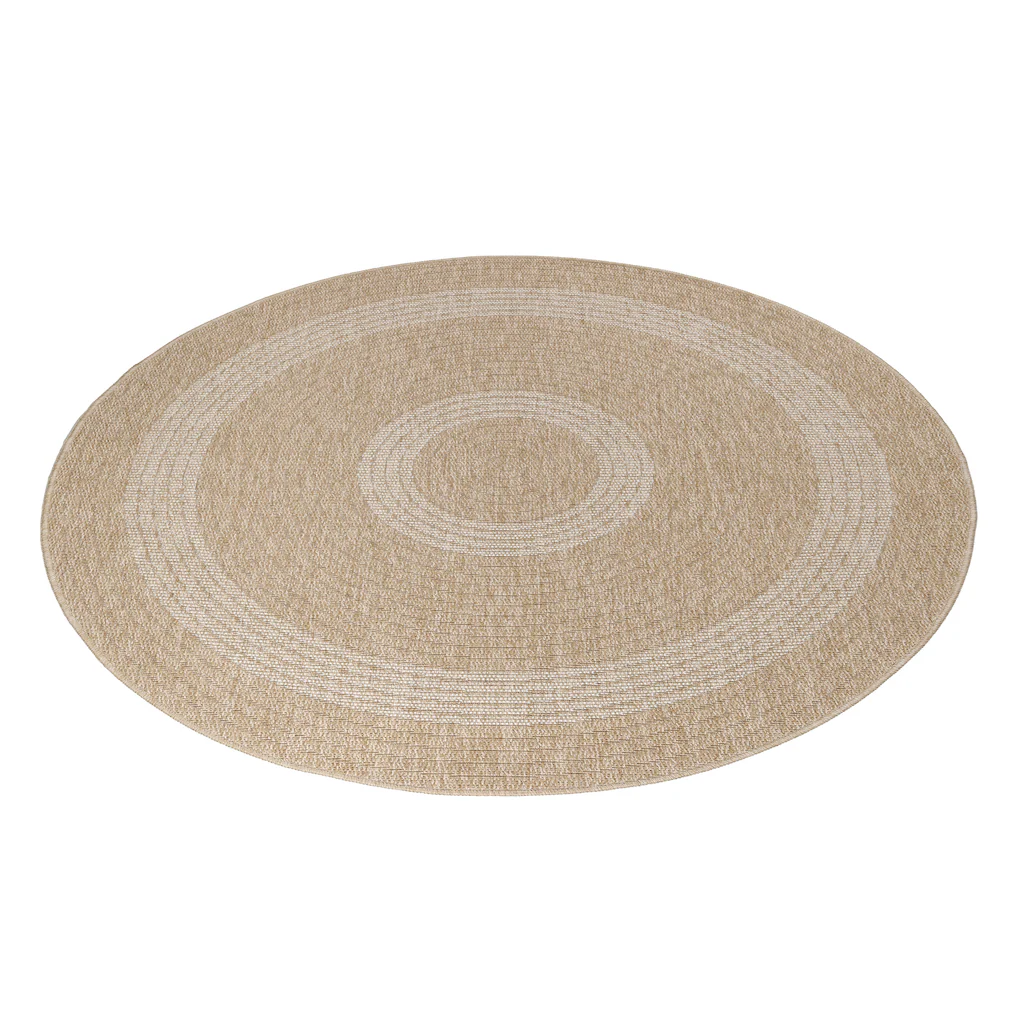 Bild von Ayyildiz Teppiche Outdoorteppich "COMILLA 0886", rund, 8 mm Höhe, Pflegeleicht / Strapazierfähig / In- und Outdoor geeignet
